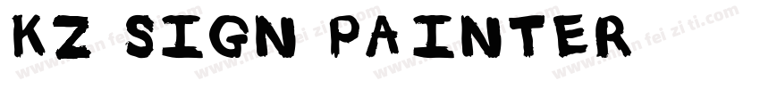 KZ Sign Painter字体转换
